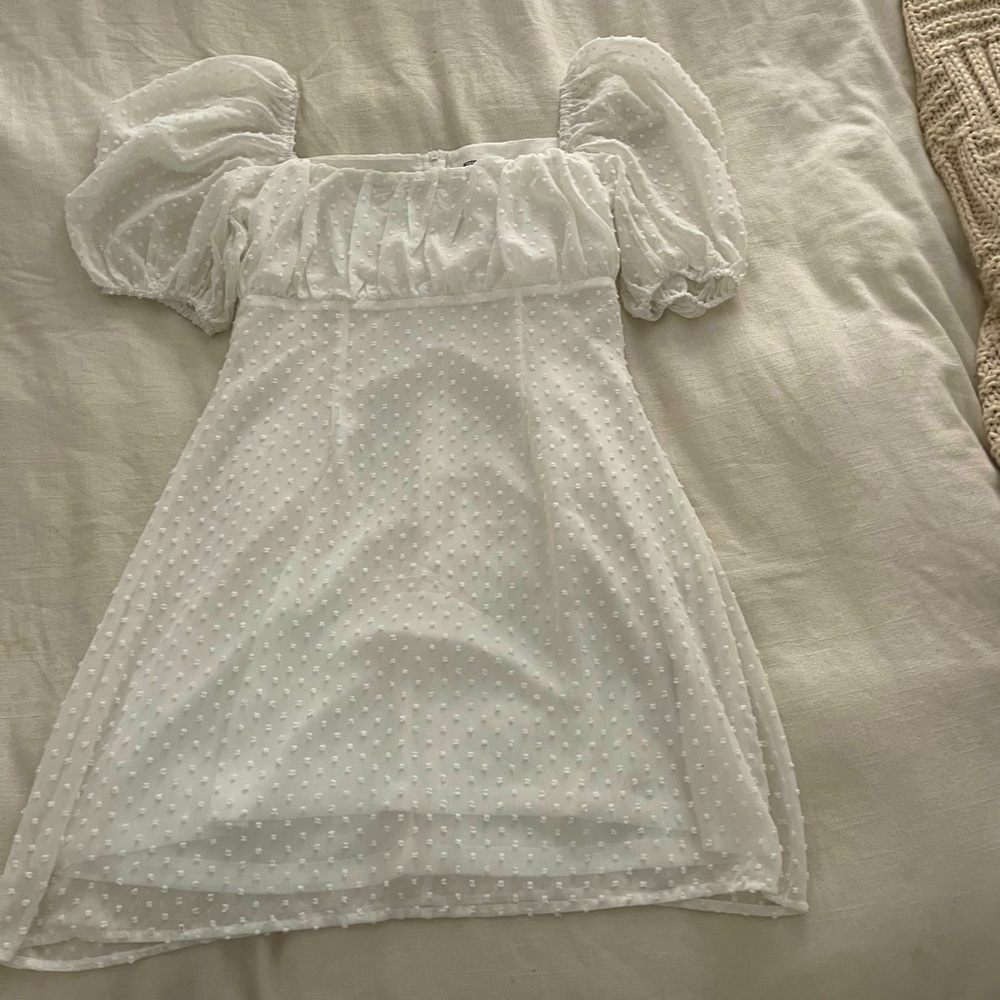 Missguided White Mini Dress